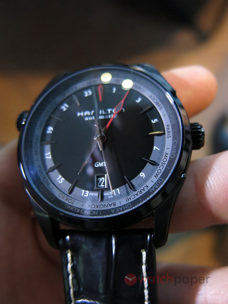 Hamilton jazzmaster gmt limited edition clearance