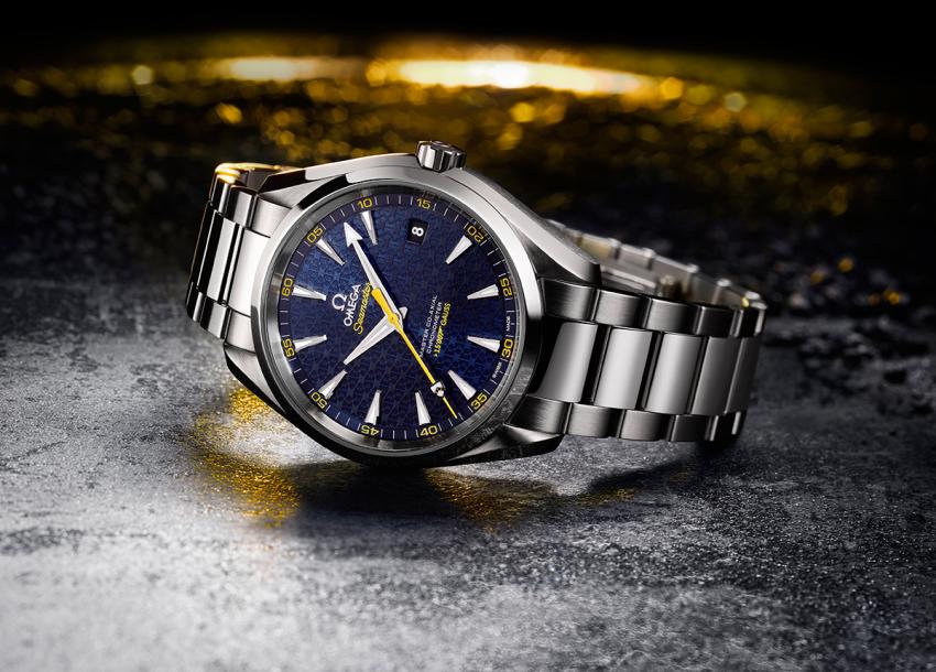 In SPECTRE, James Bond will sport a limited edition Omega Aqua Terra 150M