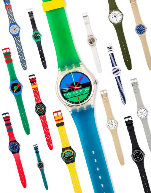 Swatch Prototypes, part of the Dunkel Collection