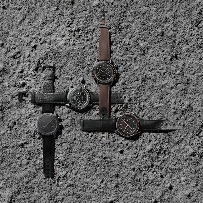 The Speedmaster Dark Side Of The Moon collection is expanded with four new models.