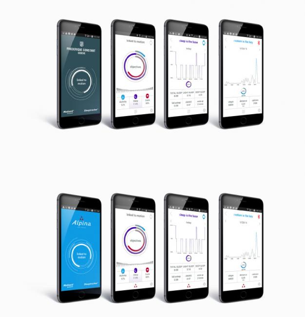 The Frederique Constant and the Alpina Apps. 