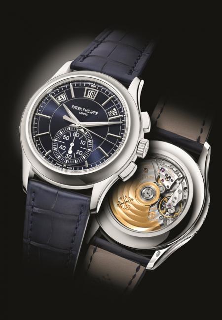 Platinum Patek Philippe 5905P-001 anual calendar chronograph