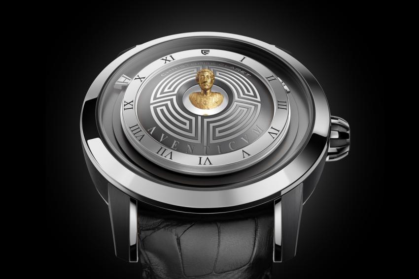 Christophe Claret Aventicum in white gold and titanium.