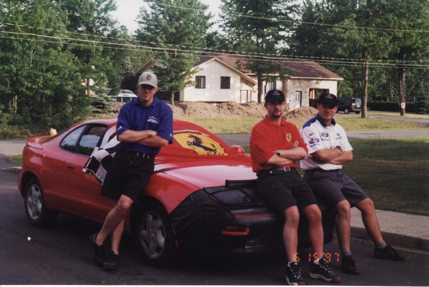 TimeCaptain preparing to attend the GP in '97.