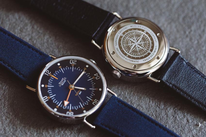 The Wayfarer GMT, from Mercer Watch Co.