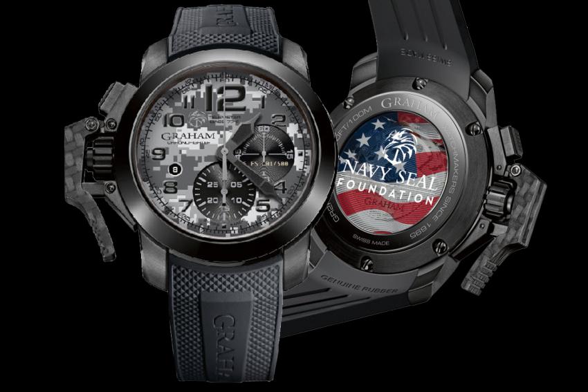 Graham Chronofighter Oversize Navy SEAL Foundation limited edition