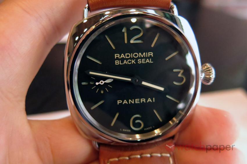 TimeCaptain's mojo: Radiomir Black Seal Acciaio - 45 mm PAM00183