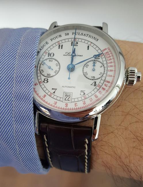 Another look at the Longines Pulsometer Chronograph