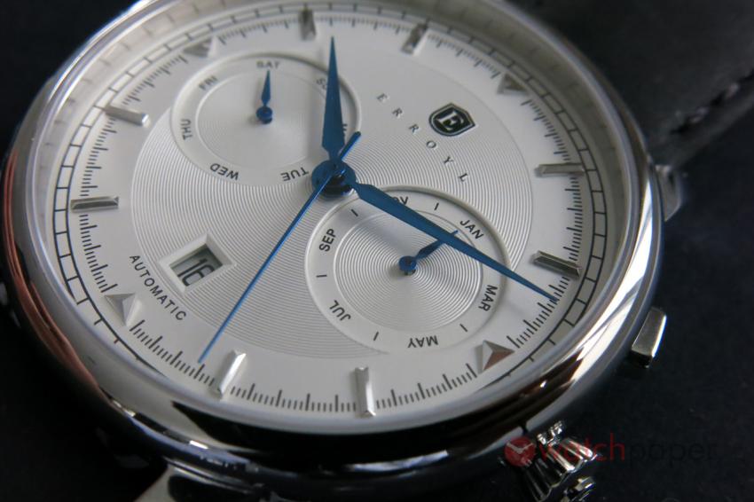 A closer look at the Erroyl Regent Luna dial