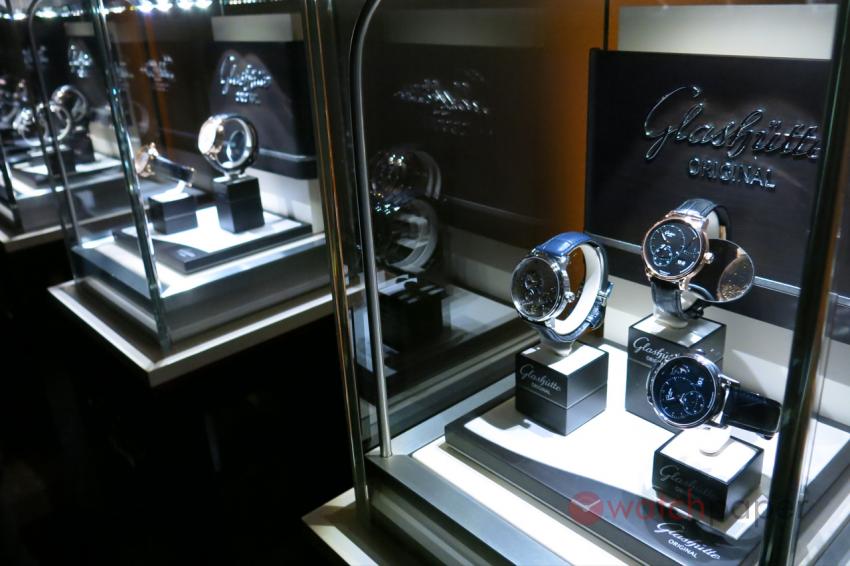Iconic pieces from the Glashütte Original collection.