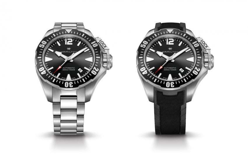 42 mm Hamilton Khaki Navy Frogman