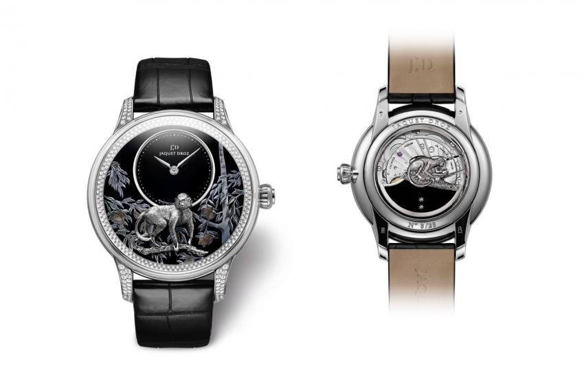 Jaquet Droz Petite Heure Minute Relief Monkey