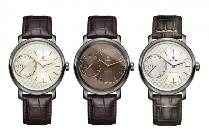 The 2016 Rado DiaMaster Grande Seconde lineup. 