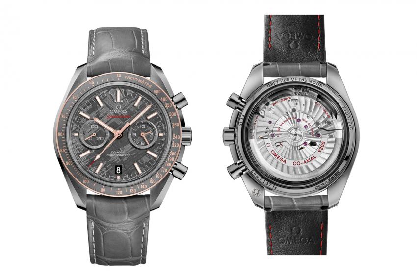 The Speedmaster Grey Side of the Moon "Meteorite" is powered by the Omega Co-Axial Calibre 9300