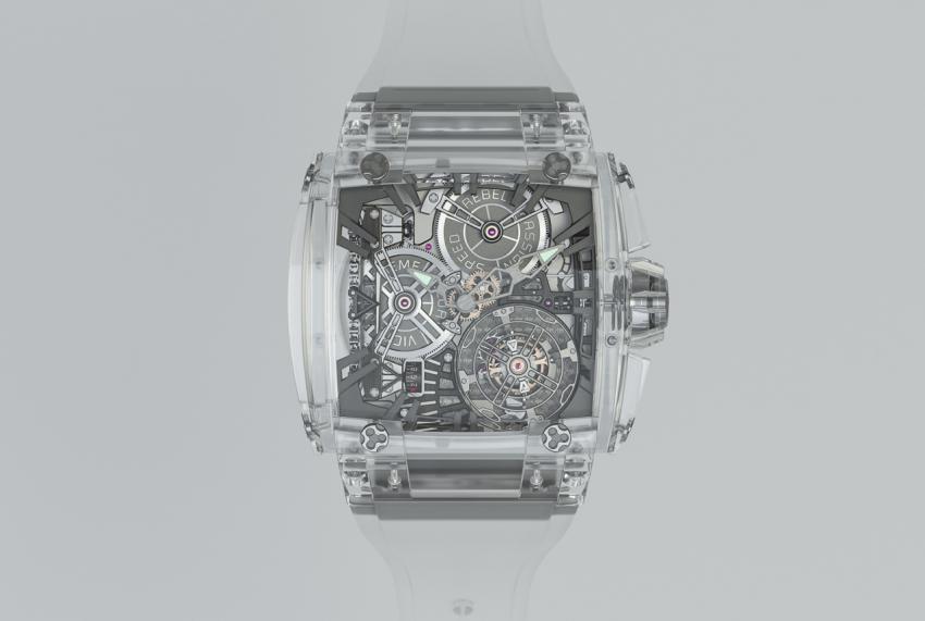 The Rebellion Timepieces 540 Magnum Tourbillon with sapphire crystal case. It can be yours for $4,000,000...