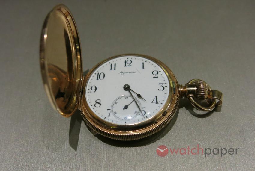 Agassis pocket watch. If the Agassis name sounds familiar, it is because of Auguste Agassiz, who was the founder of Longines.