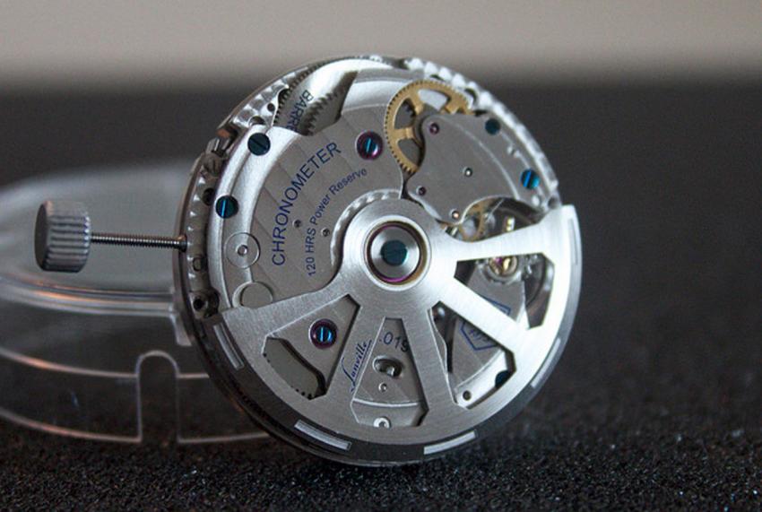 COSC certified Lonville LV2 automatic calibre.