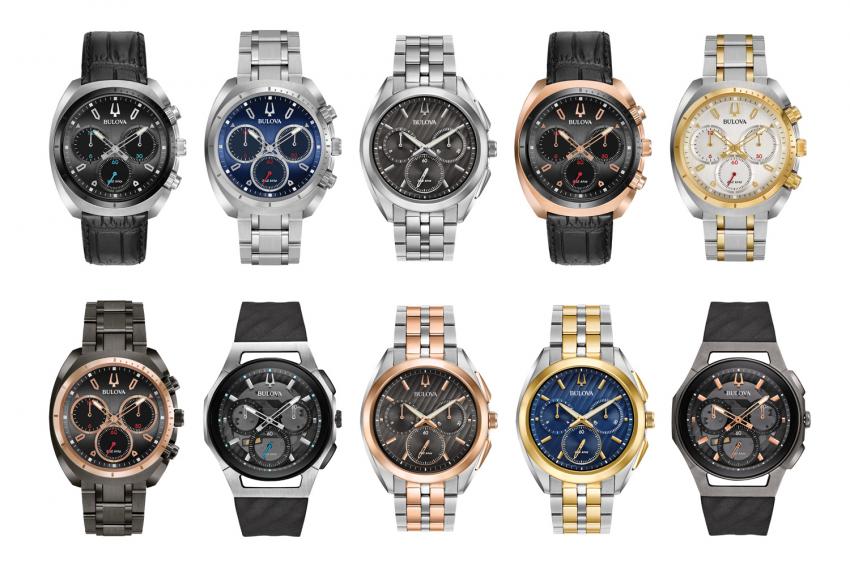 The entire Bulova Curv collection