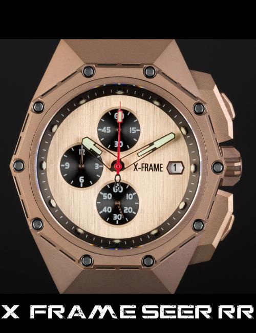 X-Frame Seer meca-quartz chronograph