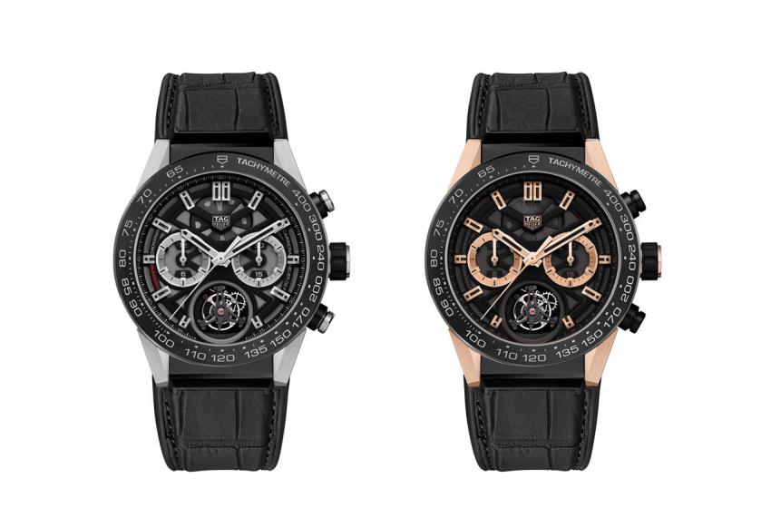 TAG Heuer CARRERA Heuer-02T Ref. CAR5A8Y.FC6377 and CAR5A5Y.FC6377