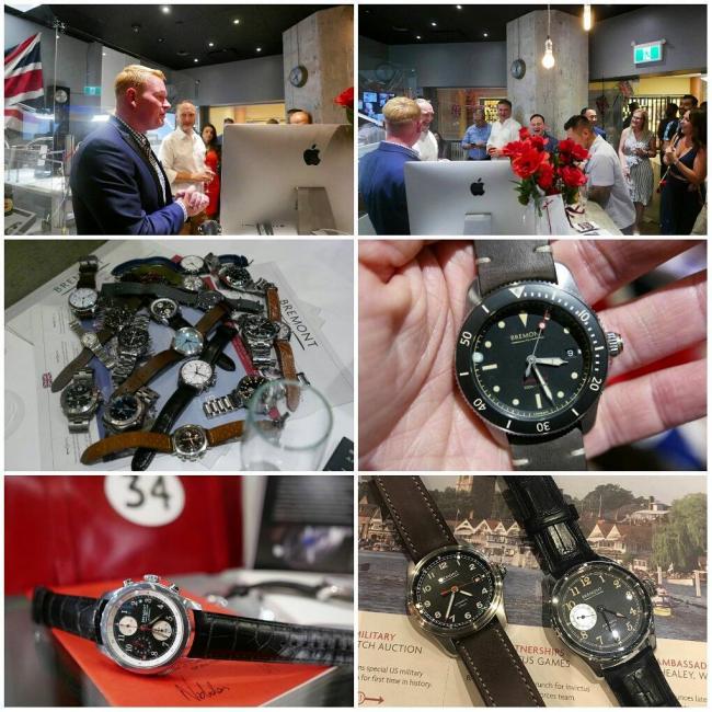 Bremont watches launch party at Roldorf+Co