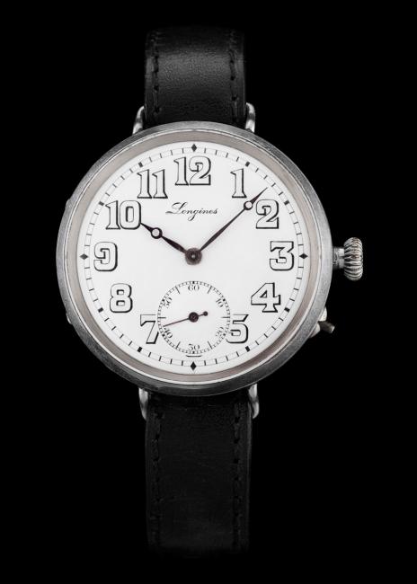 The Heritage Military is inspired by a derived from a 1918 watch from the Longines Museum’s historical collection.