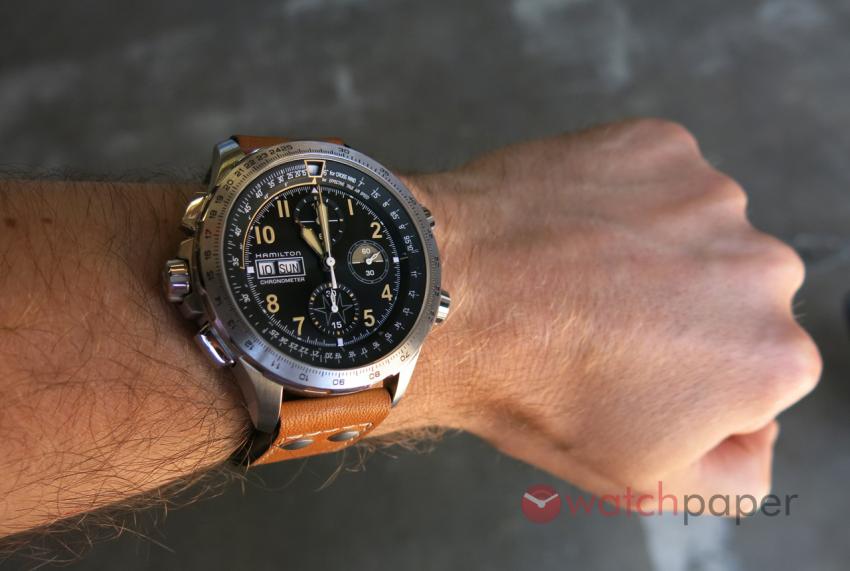 Hamilton Khaki X-Wind Day Date Chrono