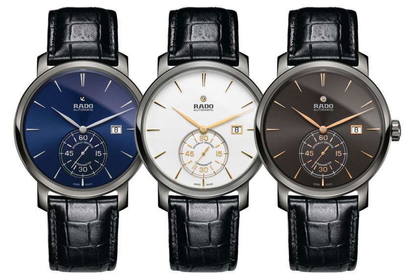 Rado DiaMaster Petite Seconde COSC collection