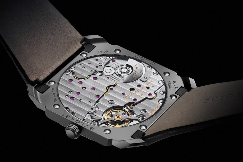 The back of the Bulgari Octo Finissimo