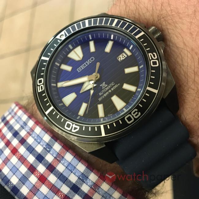 Seiko Prospex Save The Ocean Samurai 200M SRPB09