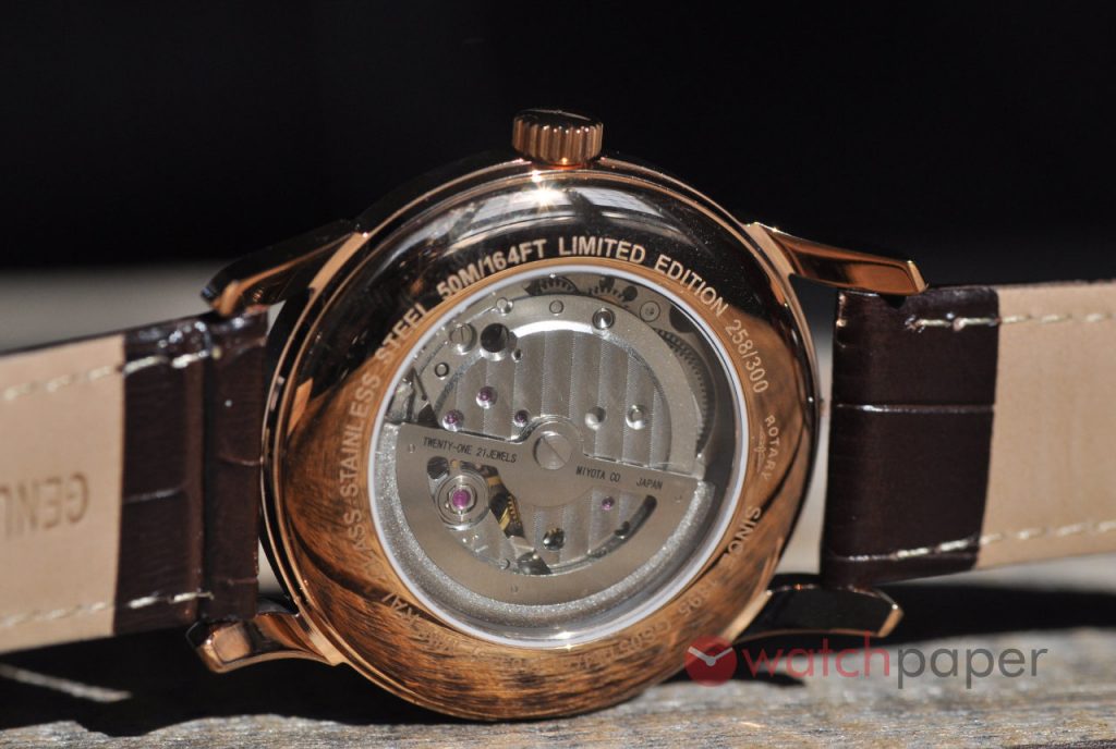 Rotary Heritage Rose Gold PVD