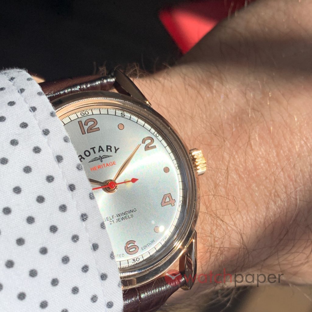 Rotary Heritage Rose Gold PVD