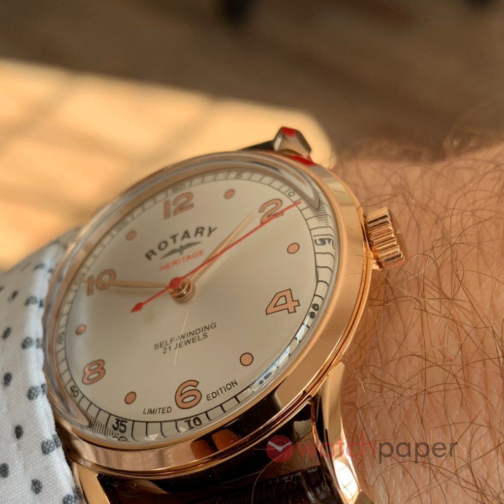 Rotary Heritage Rose Gold PVD