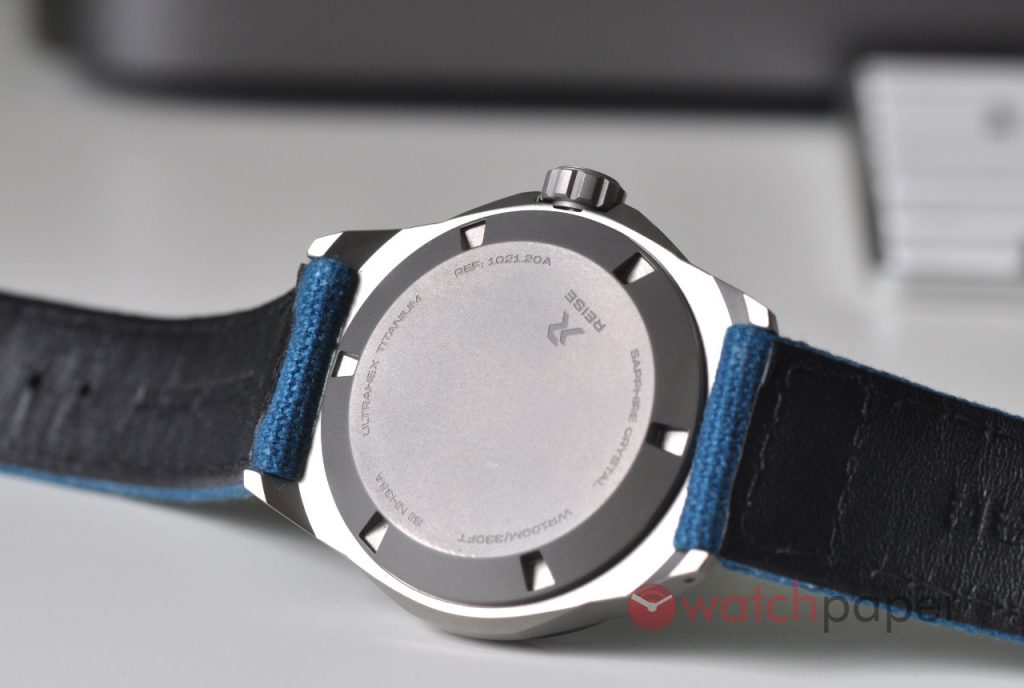 Reise Resolute automatic watch in titanium