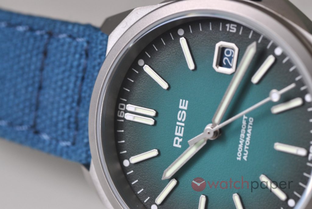 Reise Resolute automatic watch in titanium