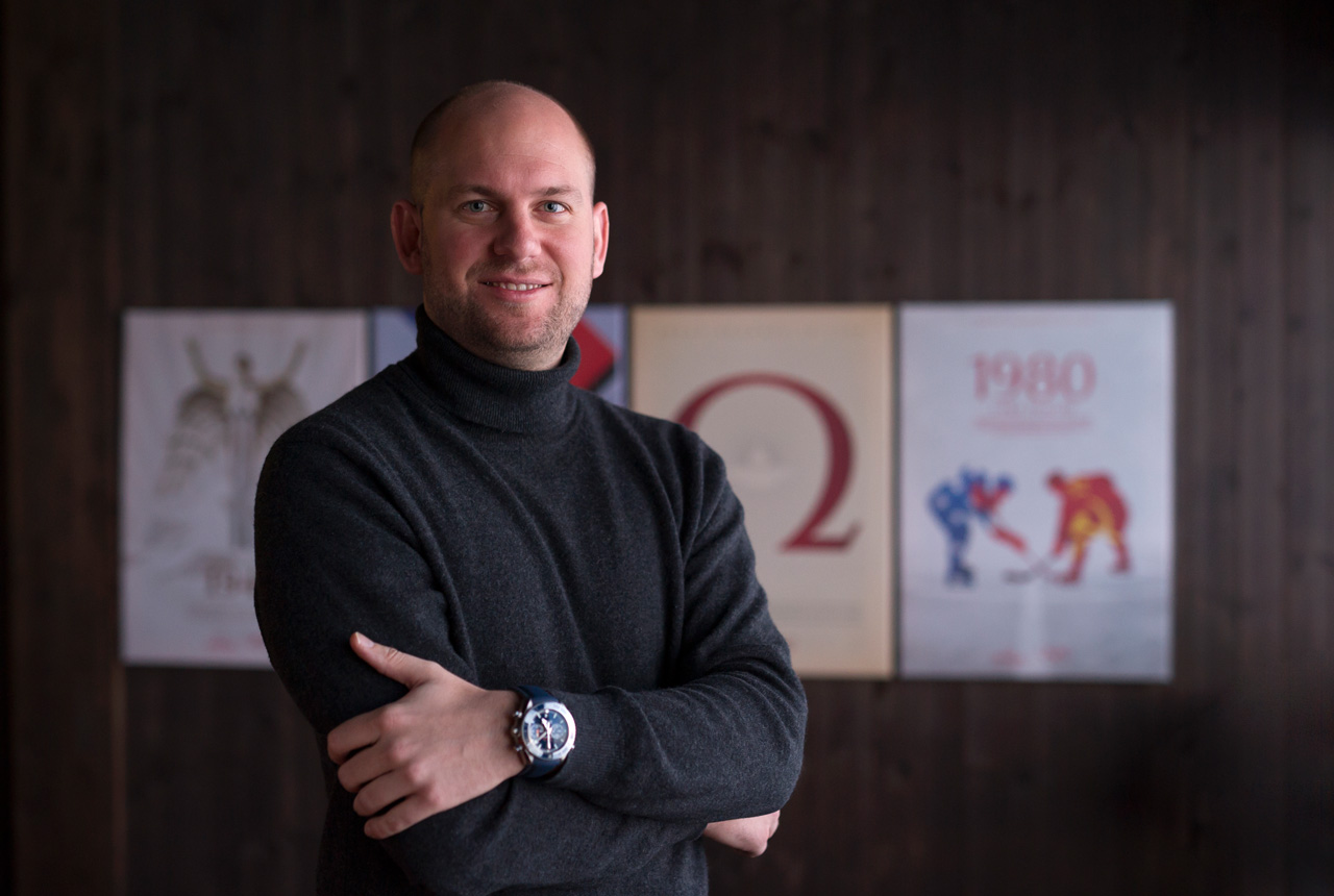 Alain Zobrist, CEO of Omega Timing
