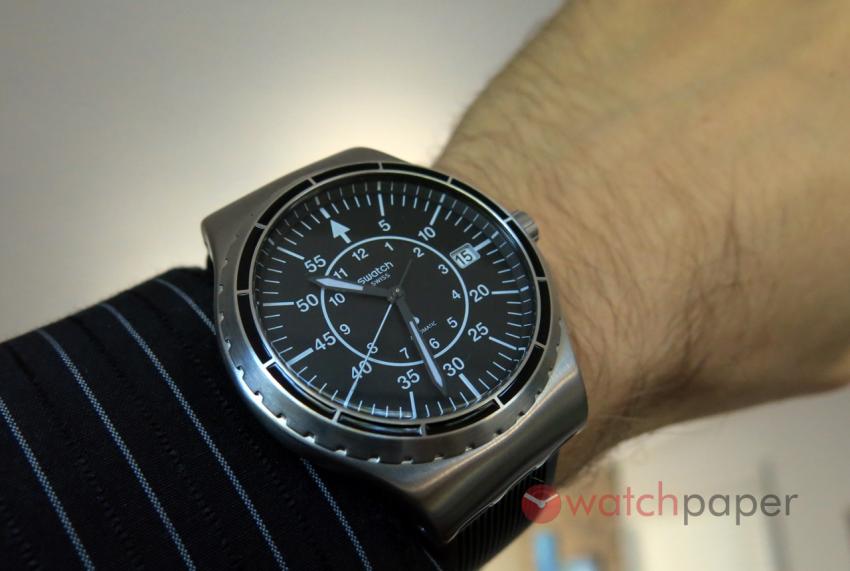 Swatch SISTEM51 IRONY hands-on review | WatchPaper
