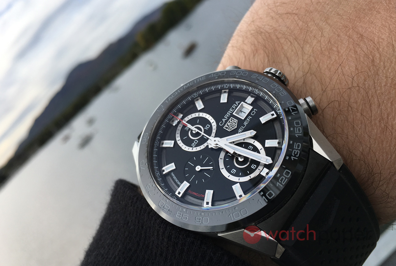 Hands-on review of the 43mm TAG Heuer Carrera Calibre Heuer 01 | WatchPaper