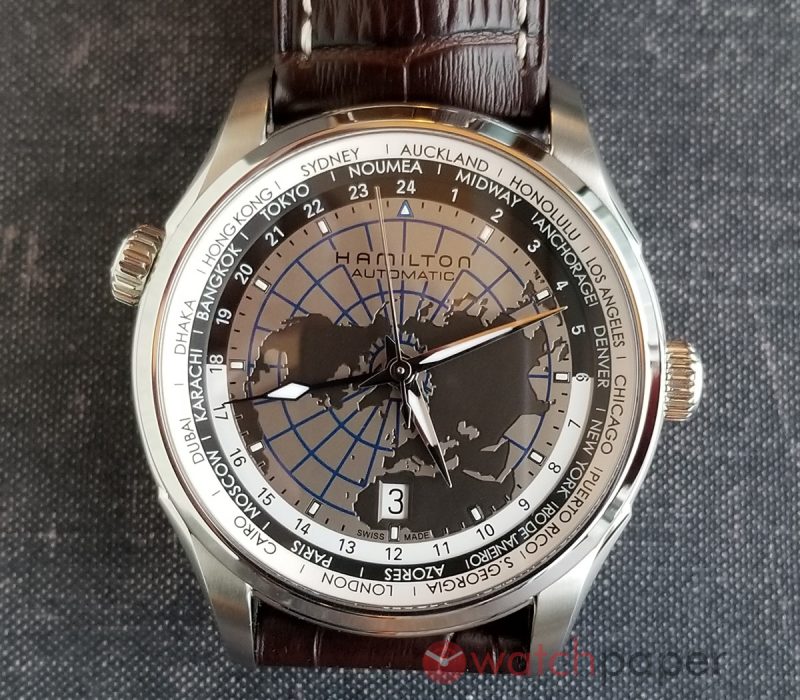 Hamilton Jazzmaster GMT World (Ref. H32605581)