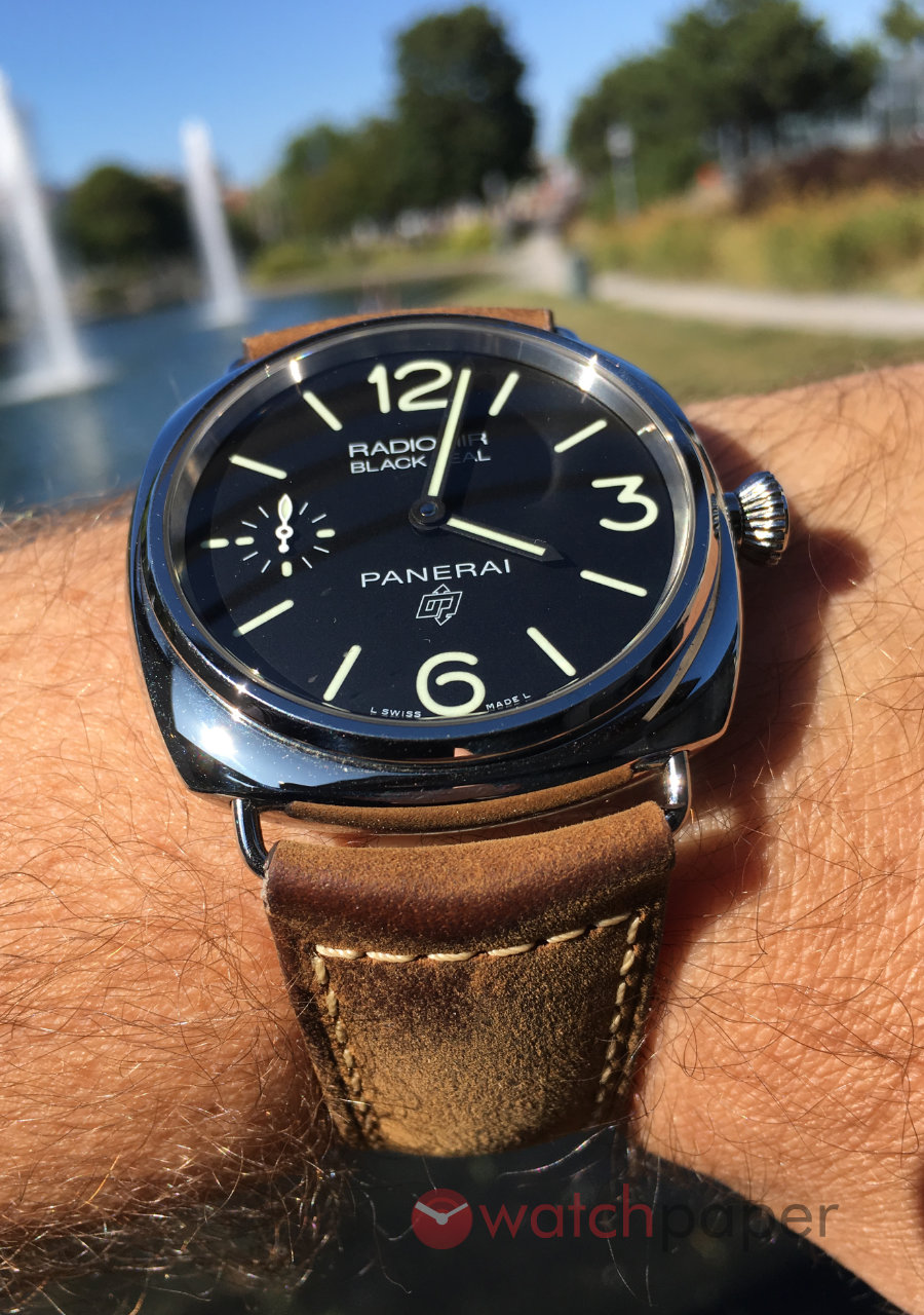 Officine Panerai Radiomir Black Seal Logo 3 PAM00754